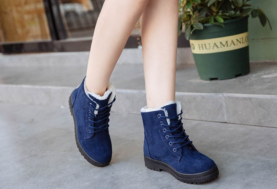 Trend Women Vulcanized Shoes Artificial Plush