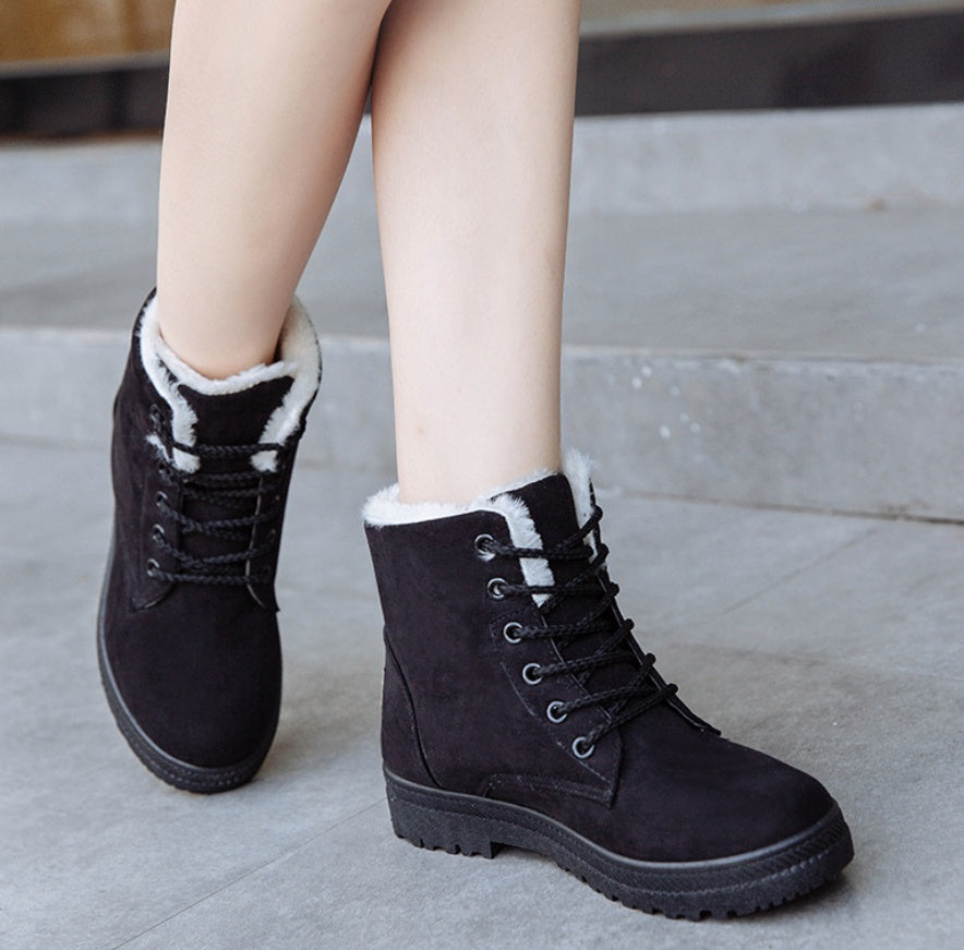 Trend Women Vulcanized Shoes Artificial Plush