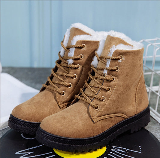 Trend Women Vulcanized Shoes Artificial Plush