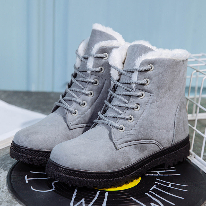Trend Women Vulcanized Shoes Artificial Plush