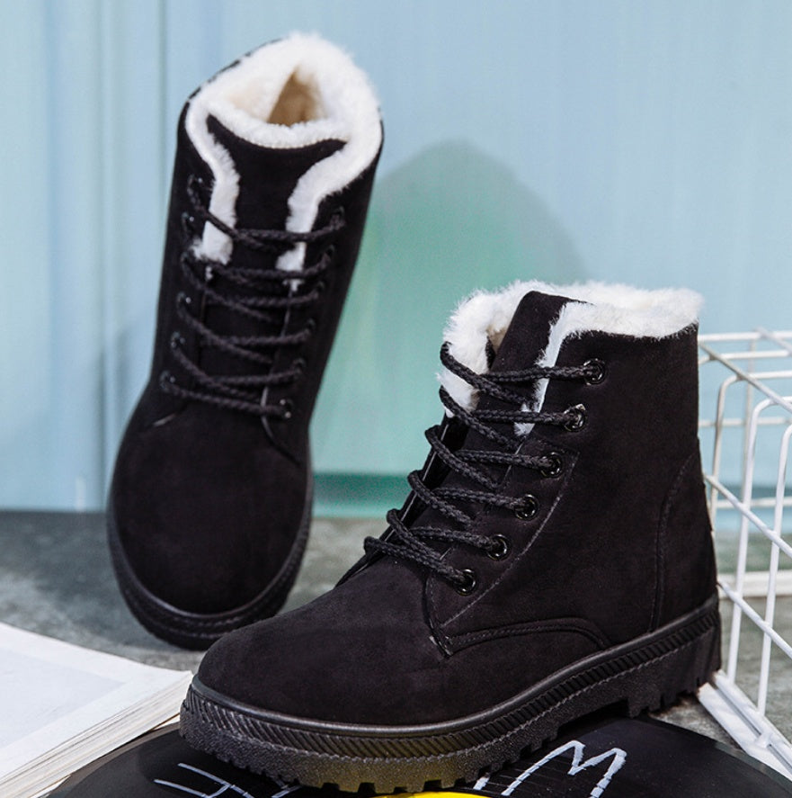 Trend Women Vulcanized Shoes Artificial Plush
