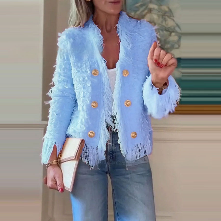 Fashion Elegant Niche Tassel Jacket Women