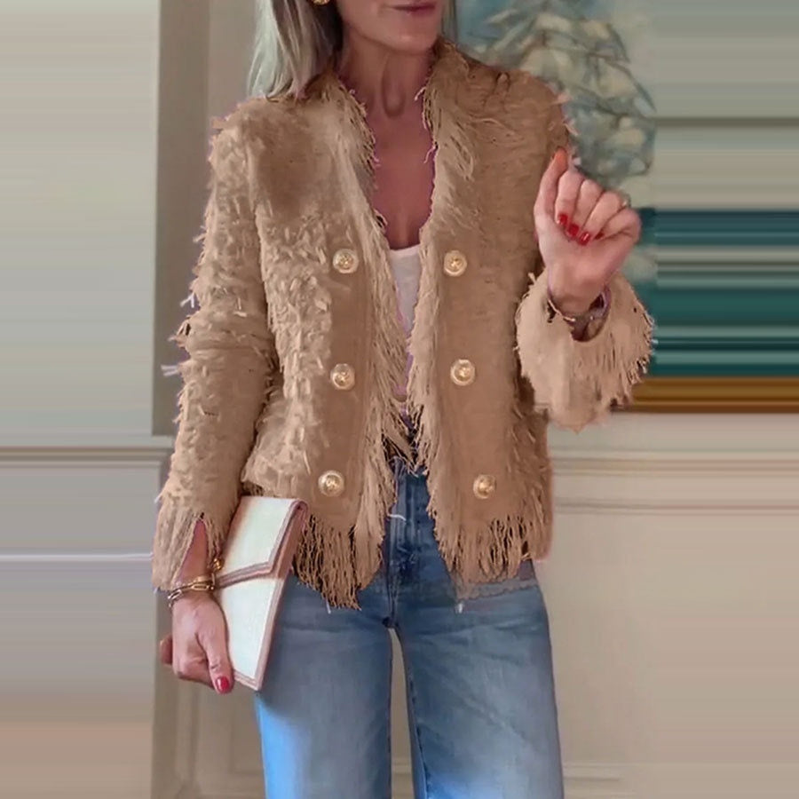 Fashion Elegant Niche Tassel Jacket Women
